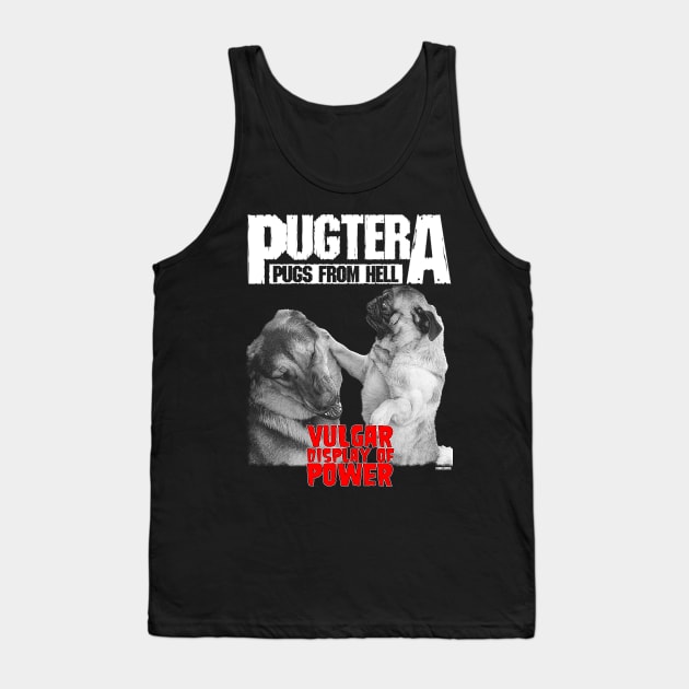 PUGTERA Tank Top by darklordpug